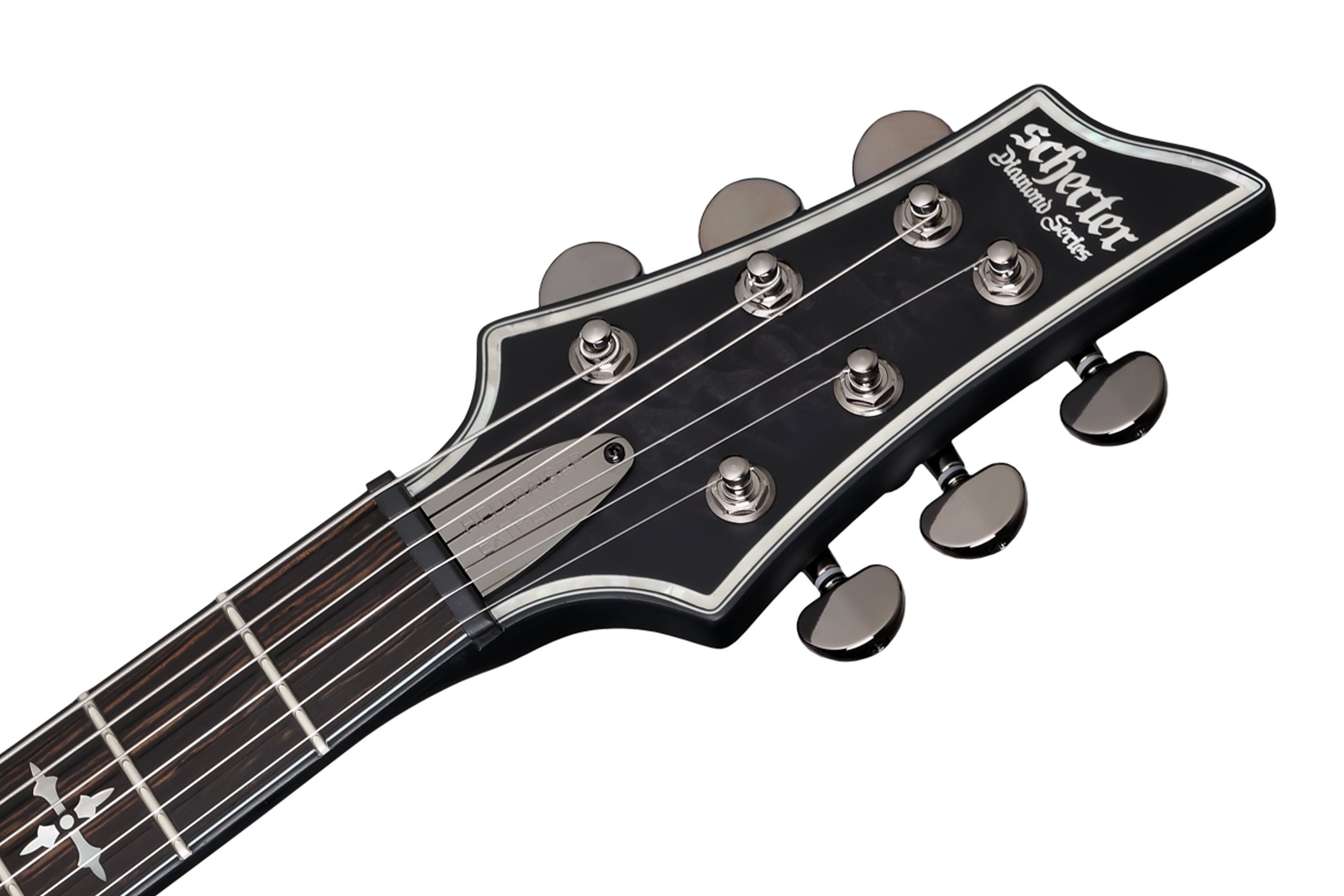 Schecter Hellraiser Extreme C-1 - See Thru Black Satin, EF